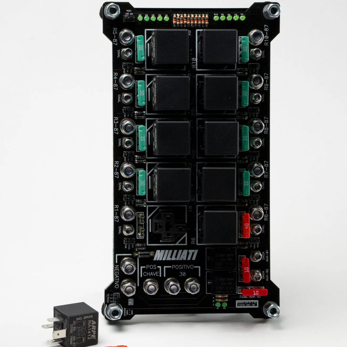 Painel de Relés Milliati PRM-10